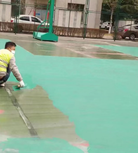 江西球场地面翻新